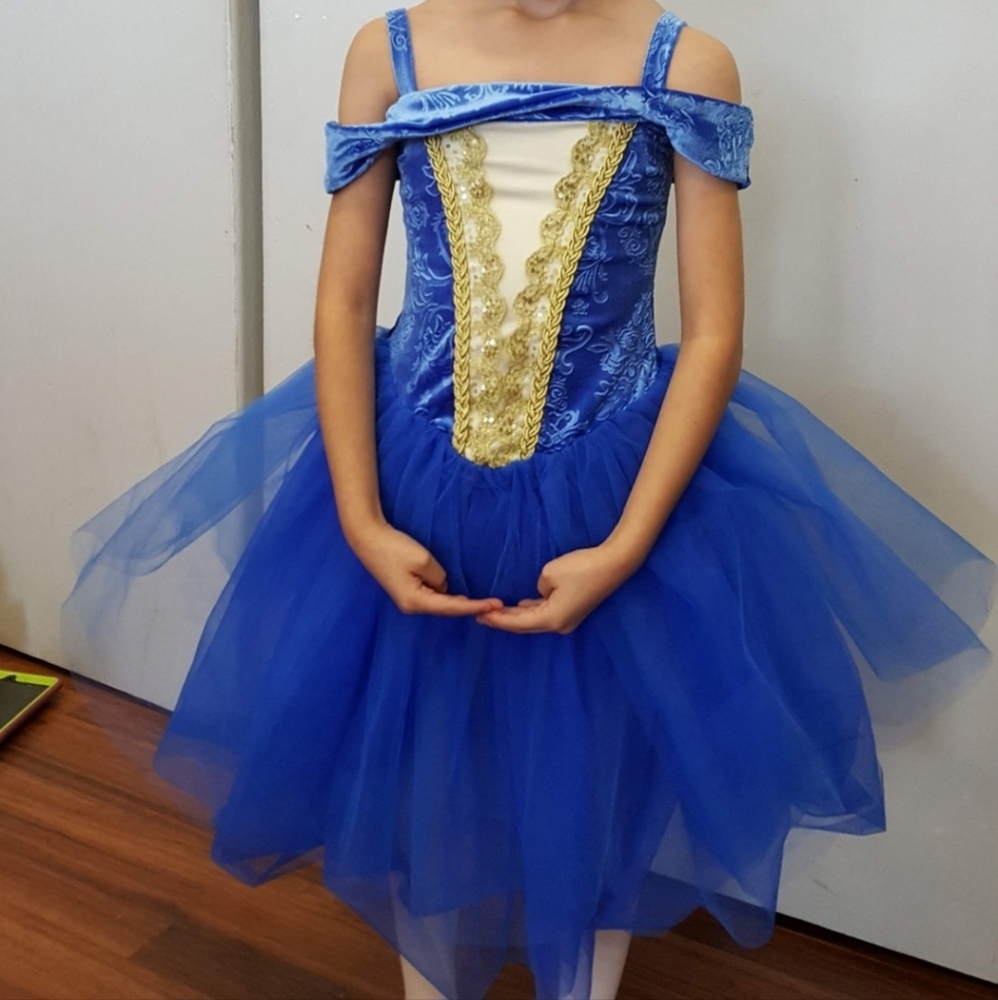 Royal Blue Ballerina Dress